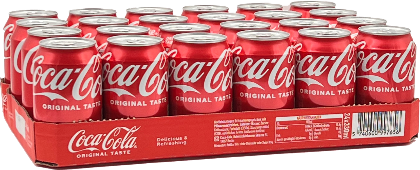 Coca Cola Blik 24x330ml soorten