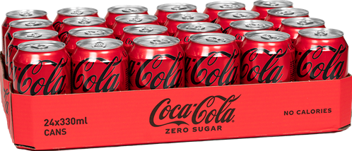 Coca cola zero blik 24x330ml